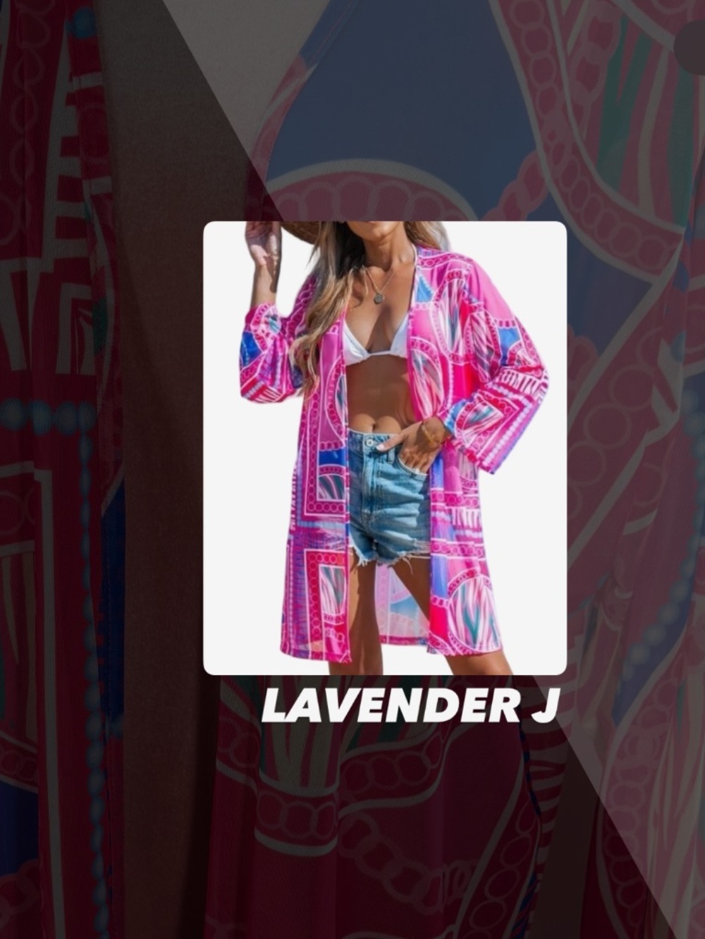 EUC Lavender J for Anthropologie Open Front Kimono Cardigan